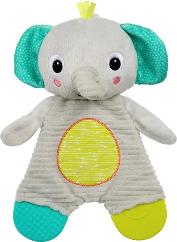 Bright Starts Bright Starts Snuggle&Teethe гризалка 0 m+ Elephant 1 бр.