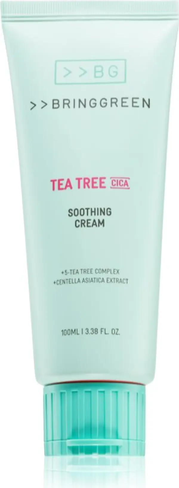 BRINGGREEN BRINGGREEN Tea Tree Cica Soothing Cream Plus интензивно подхранващ крем с успокояващ ефект 100 мл.