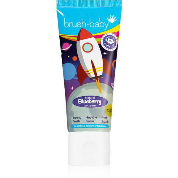 Brush Baby Brush Baby Rocket детска паста за зъби боровинка 50 мл.