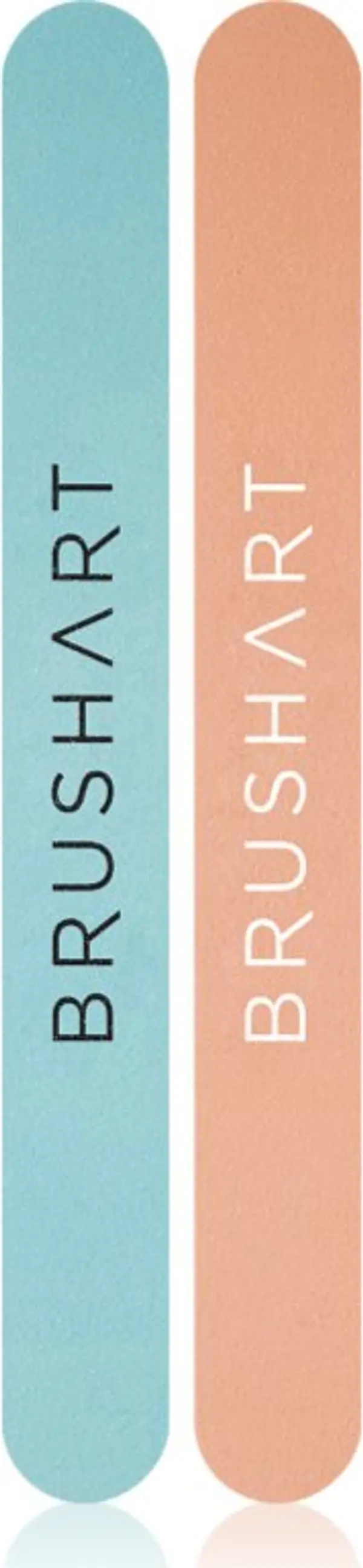 BrushArt BrushArt Accessories Nail file duo комплект пили за нокти цвят Apricot/Minty 2 бр.