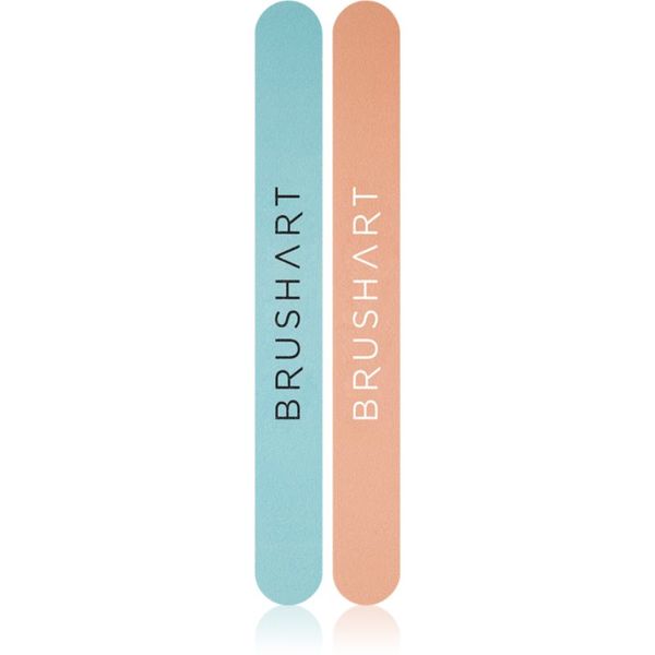 BrushArt BrushArt Accessories Nail file duo комплект пили за нокти цвят Apricot/Minty 2 бр.