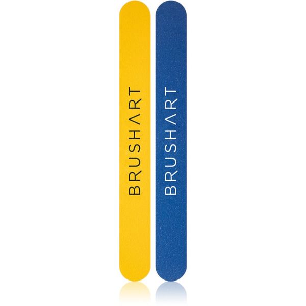 BrushArt BrushArt Accessories Nail file duo комплект пили за нокти цвят Yellow/Blue 2 бр.