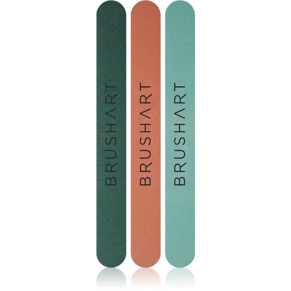 BrushArt BrushArt Accessories Nail file set комплект пили за нокти цвят Mix 3 бр.