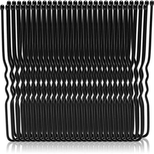 BrushArt BrushArt Hair Bun clips фиби за коса големи опаковки Bun Black Pins 50 бр.