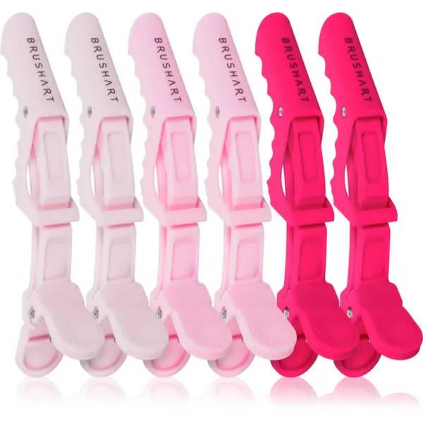 BrushArt BrushArt Hair Crocodile sectioning hair clips фиби за коса 6 бр.