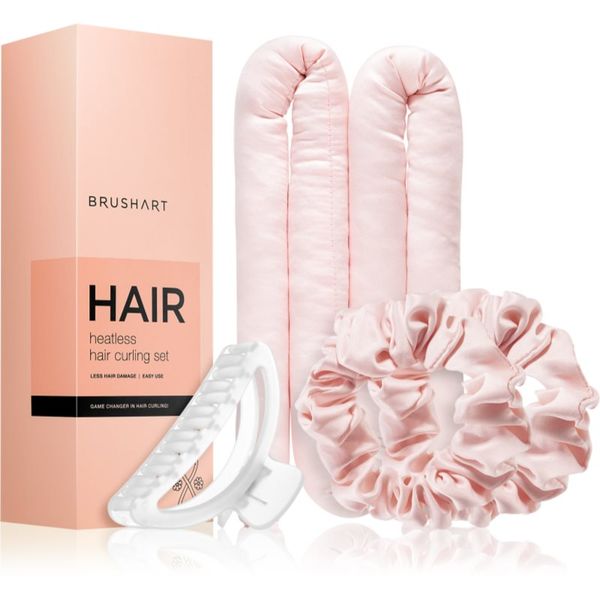 BrushArt BrushArt Hair Heatless hair curling set комплект за къдрене на косата Pink