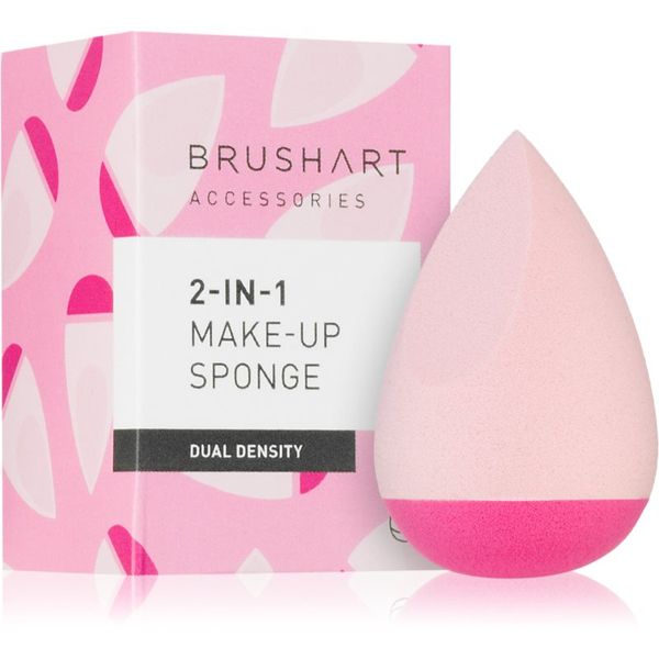BrushArt BrushArt Make-up Sponge 2-in-1 Dual density прецизна гъбичка за фон дьо тен  2 в 1 1 бр.