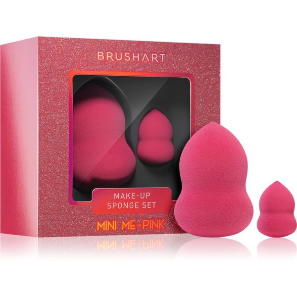 BrushArt BrushArt Make-up Sponge Set Mini me - Pink гъба за фон дьо тен MINI ME - PINK