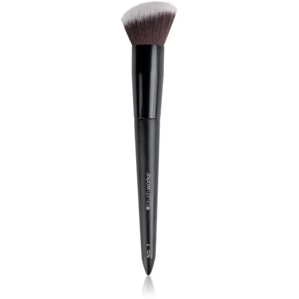 Brushworks Brushworks Angled Blush Brush Скосена четка за руж тип NO. 7 1 бр.