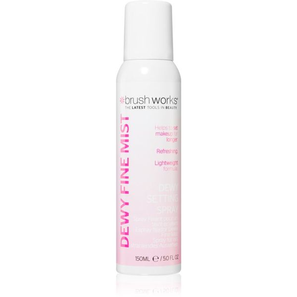 Brushworks Brushworks Dewy Fine Mist фон дьо тен фиксатор 150 мл.