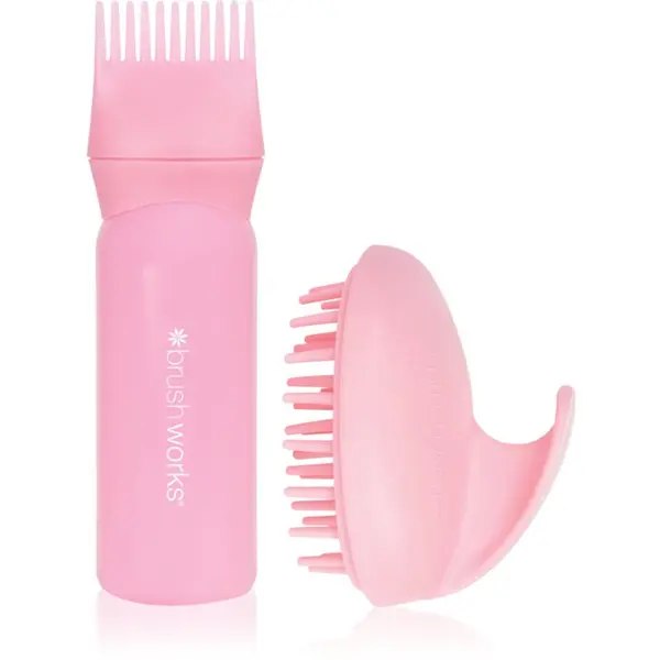 Brushworks Brushworks Healthy Hair Oil Set комплект За коса