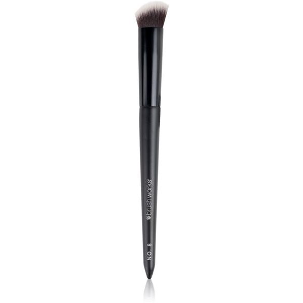 Brushworks Brushworks Precise Angled Concealer Buffing Brush четка за коректор тип NO. 8 1 бр.