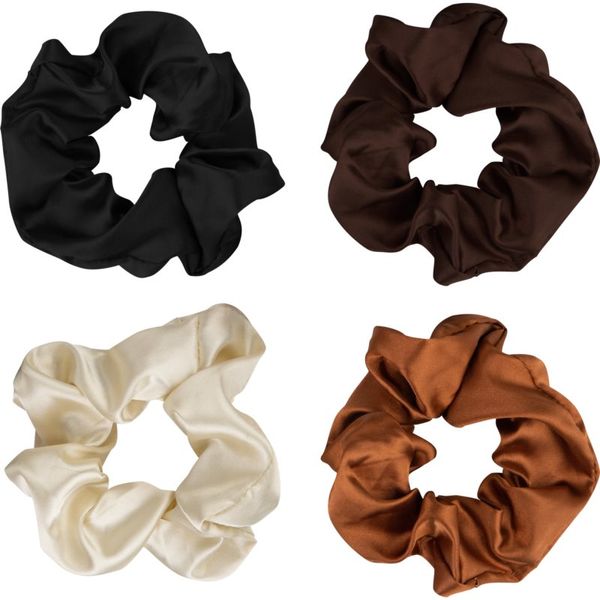 Brushworks Brushworks Satin Scrunchies Natural ластици за коса