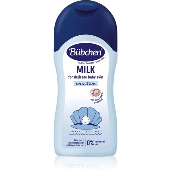 Bübchen Bübchen Baby Milk тоалетно мляко за тяло 200 мл.