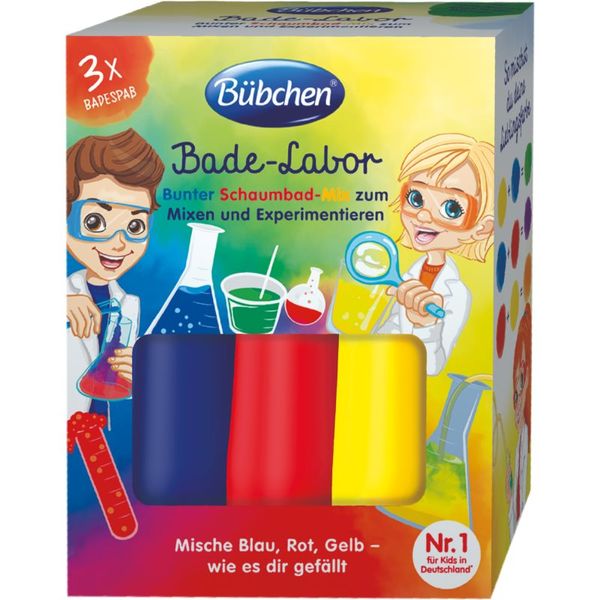 Bübchen Bübchen Kids Bath Laboratory комплект за правене на сапуни 3x50 мл.