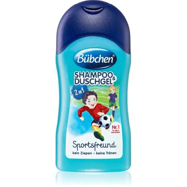 Bübchen Bübchen Kids Shampoo & Shower II шампоан и душ гел 2 в 1 малка опаковка Sport´n Fun 50 мл.