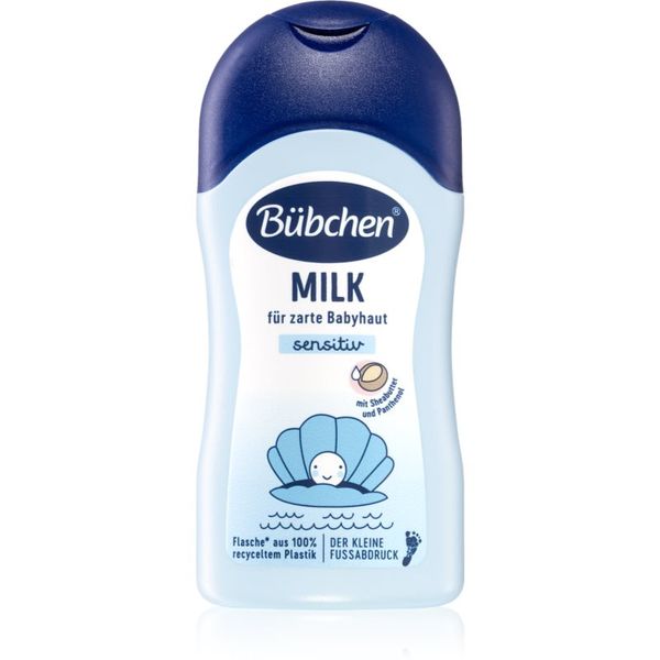 Bübchen Bübchen Sensitive Baby Milk тоалетно мляко за тяло за детска кожа 50 мл.