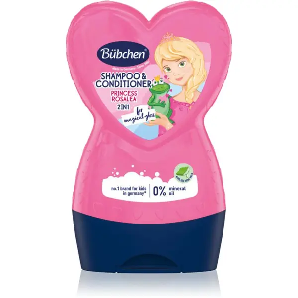 Bübchen Bübchen Shampoo & Contidioner 2in1 Princess Rosalea шампоан и балсам за деца 230 мл.