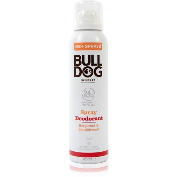 Bulldog Bulldog Bergamot &Sandalwood Spray Deodorant дезодорант в спрей без алуминий 125 мл.
