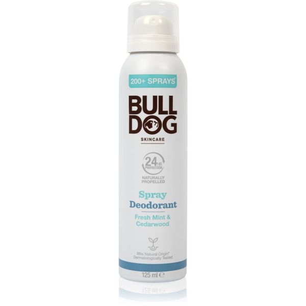 Bulldog Bulldog Fresh Mint&Cedarwood Spray Deodorant дезодорант в спрей без алуминий 125 мл.