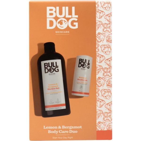 Bulldog Bulldog Lemon & Bergamot Body Care Duo подаръчен комплект (за тяло)