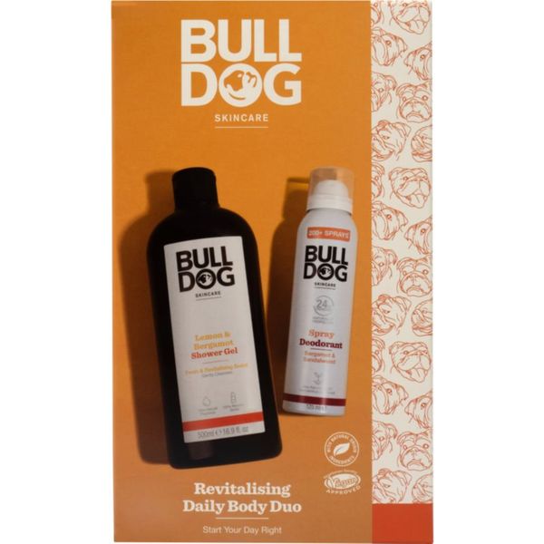 Bulldog Bulldog Lemon & Bergamot Revitalising Body Care Duo подаръчен комплект (за тяло) за мъже