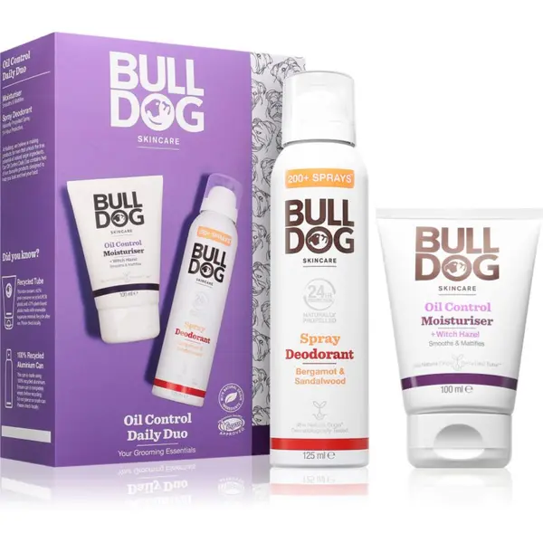 Bulldog Bulldog Oil Control Daily Duo подаръчен комплект за мъже