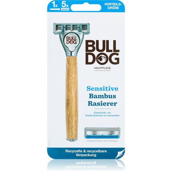 Bulldog Bulldog Sensitive Bamboo самобръсначка + резервни остриета 1 бр.