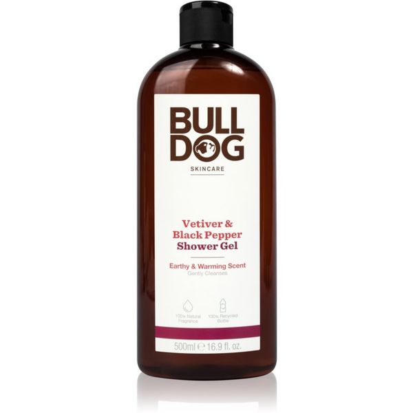 Bulldog Bulldog Vetiver and Black Pepper душ-гел за мъже 500 мл.
