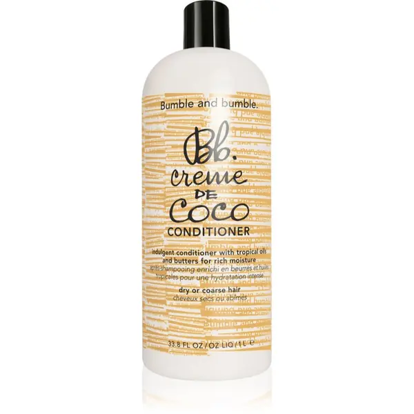 Bumble and Bumble Bumble and bumble Creme De Coco Conditioner балсам за изглаждане и укротяване на хвърчаща и непокорна коса 1000 мл.