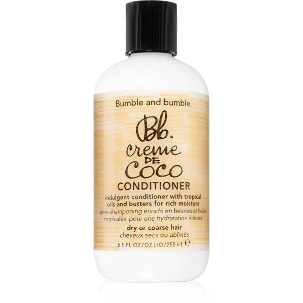 Bumble and Bumble Bumble and bumble Creme De Coco Conditioner балсам за изглаждане и укротяване на хвърчаща и непокорна коса 250 мл.