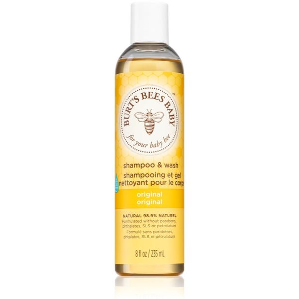 Burt’s Bees Burt’s Bees Baby Bee шампоан и измиващ гел 2 в 1 за ежедневна употреба 236,5 мл.