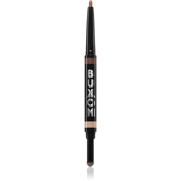 Buxom Buxom FLIP SIDE DUAL-ENDED EYELINER & SHADOW кремообразни сенки за очи и очна линия с молив цвят Champagne and Chocolates 0.78 гр.