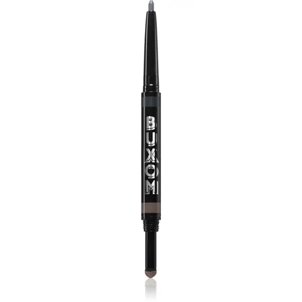 Buxom Buxom FLIP SIDE DUAL-ENDED EYELINER & SHADOW кремообразни сенки за очи и очна линия с молив цвят Totally Taupe 0.78 гр.