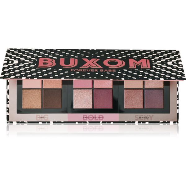 Buxom Buxom FOREVER BABE EYESHADOW PALETTE палитра от сенки за очи 11,4 гр.