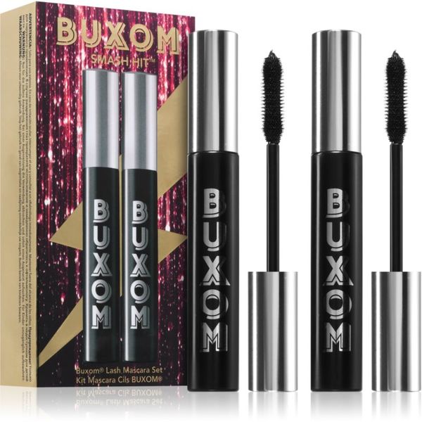 Buxom Buxom LASH MASCARA SET спирала за обем и удължаване на мигли 2x2 мл.