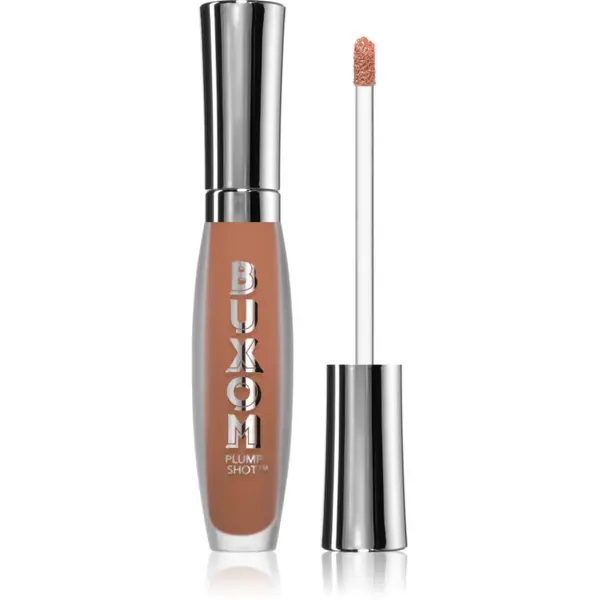 Buxom Buxom PLUMP SHOT™ COLLAGEN PEPTIDES ADVANCED PLUMPING LIP SERUM блясък за устни за по-голям обем цвят SHEER TINTS Get Naked 4 мл.