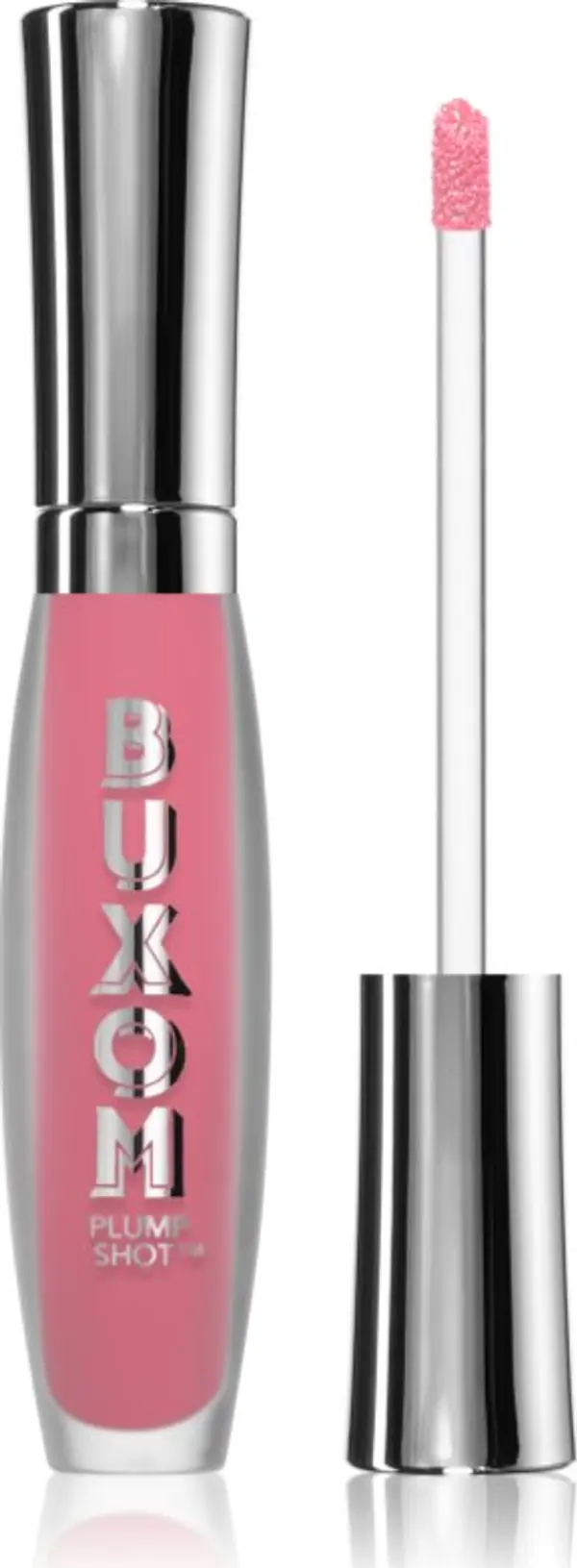 Buxom Buxom PLUMP SHOT™ COLLAGEN PEPTIDES ADVANCED PLUMPING LIP SERUM блясък за устни за по-голям обем цвят SHEER TINTS Lingerie 4 мл.