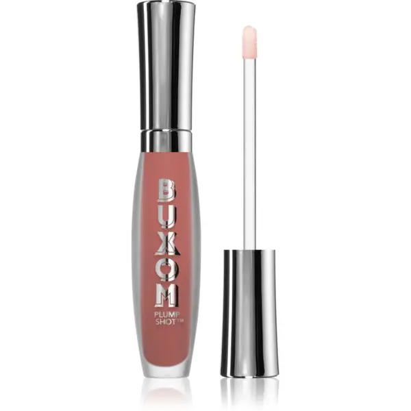 Buxom Buxom PLUMP SHOT™ COLLAGEN PEPTIDES ADVANCED PLUMPING LIP SERUM блясък за устни за по-голям обем цвят SHIMMERS Flush 4 мл.