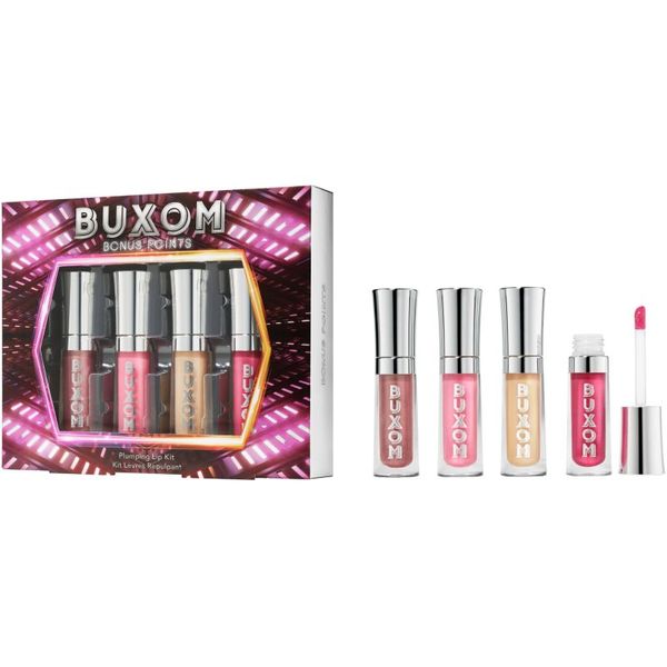 Buxom Buxom PLUMPING LIP KIT BONUS POINT подаръчен комплект