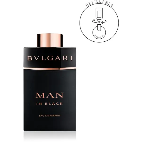 BVLGARI BVLGARI Bvlgari Man In Black парфюмна вода сменяема за мъже 100 мл.