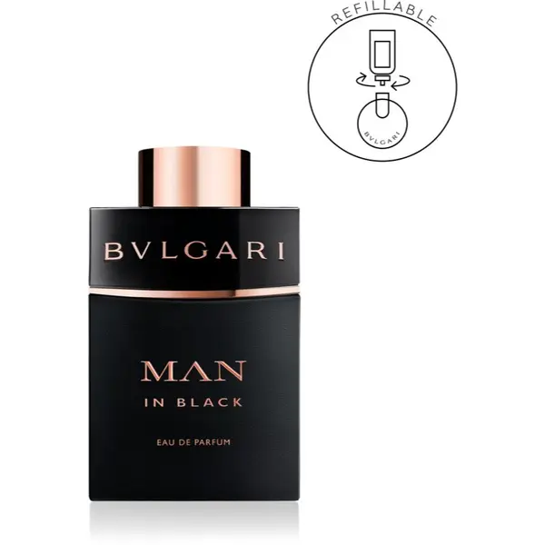BVLGARI BVLGARI Bvlgari Man In Black парфюмна вода сменяема за мъже 60 мл.