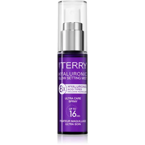 By Terry By Terry Hyaluronic Glow Setting Mist мъгла за лице за фиксиране на грима с хиалуронова киселина 30 мл.