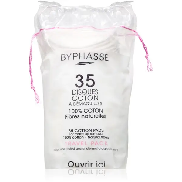 BYPHASSE BYPHASSE Cotton тампони за почистване на грим 35 бр.