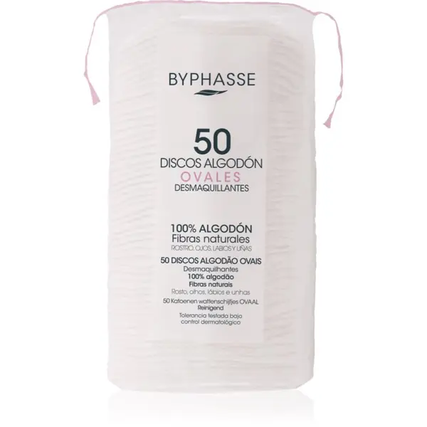 BYPHASSE BYPHASSE Cotton тампони за почистване на грим 50 бр.