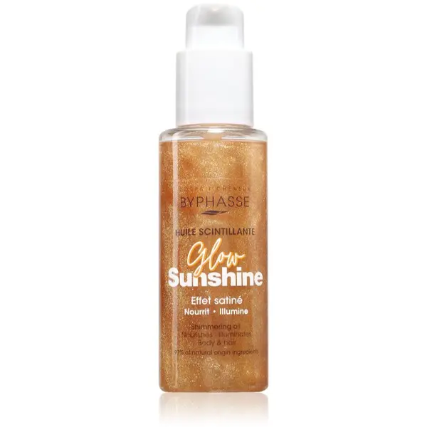 BYPHASSE BYPHASSE Glow Sunshine блестящо масло за тяло и коса 100 мл.