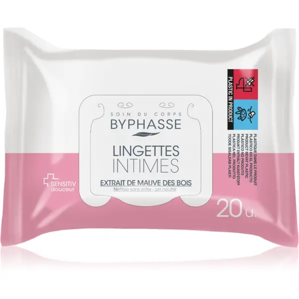 BYPHASSE BYPHASSE Lingettes Intimes кърпички за интимна хигиена 20 бр.