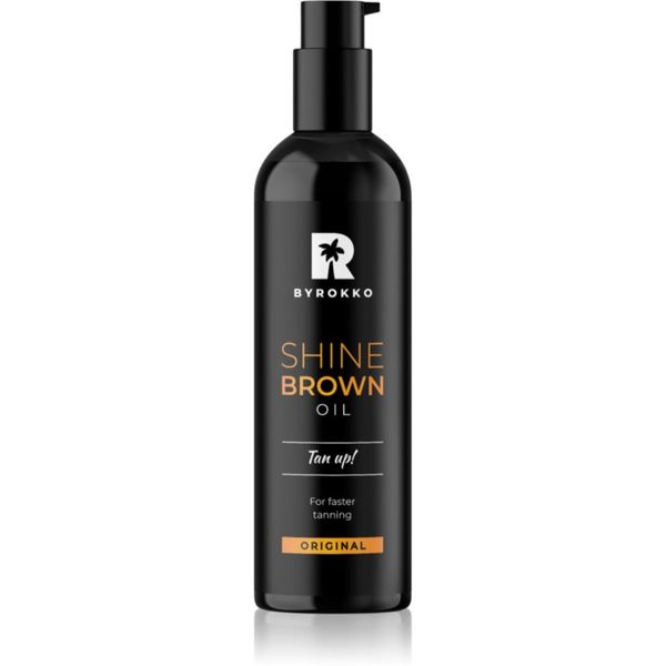 ByRokko ByRokko Shine Brown Tan Up! продукт за ускоряване и удължаване ефекта на загар 150 мл.