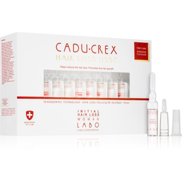CADU-CREX CADU-CREX Hair Loss HSSC Initial Hair Loss грижа за косата против започващ косопад за жени 20x3,5 мл.