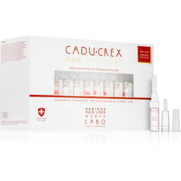 CADU-CREX CADU-CREX Hair Loss HSSC Serious Hair Loss грижа за косата за жени против сериозен косопад за жени  40x3,5 мл.